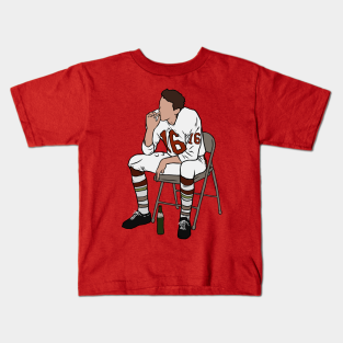 Nfl Kids T-Shirt - Len Dawson at Halftime by RatTrapTees